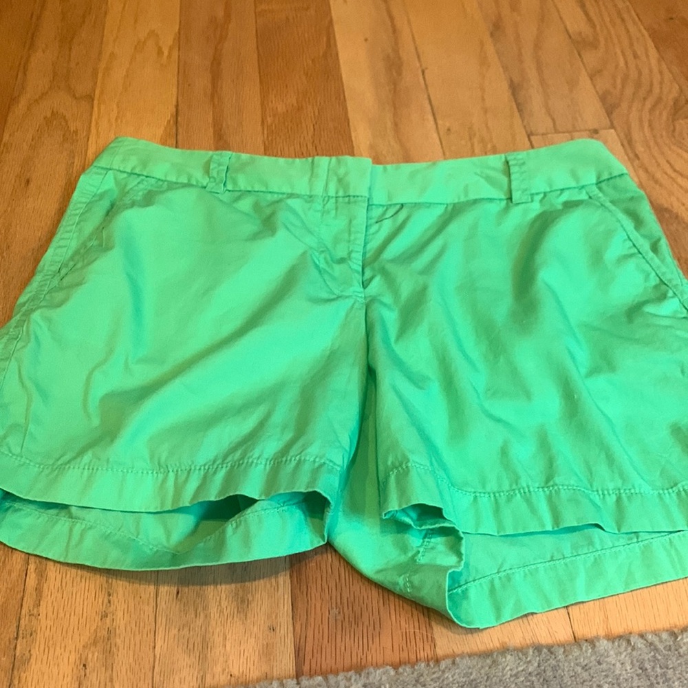 J.Crew Green Chino Shorts, Excellent Condition